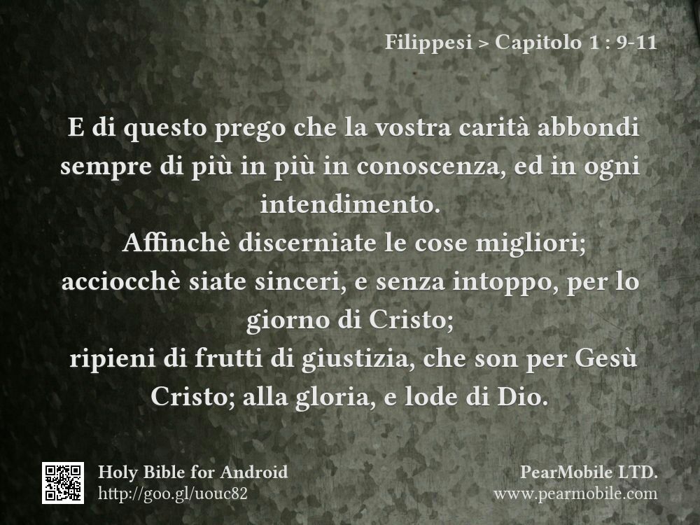 Filippesi, Capitolo 1:9-11